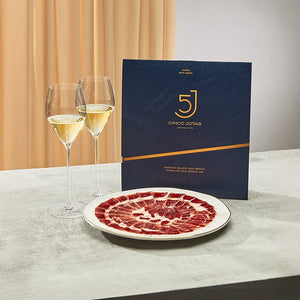 Jamón de Bellota 100% Ibérico 5 Jotas Loncheado - Alba Ibérico